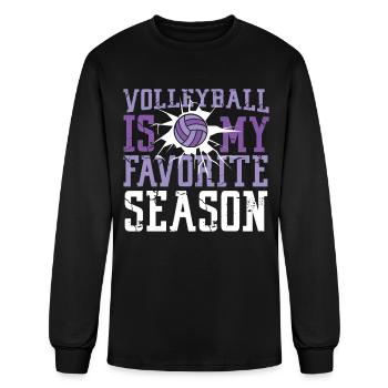 Volleyball Player Team Volleyball - Men's Long Sleeve T-Shirt - black - Front
