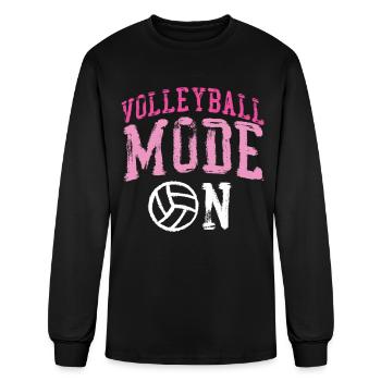 Volleyball Player Team Volleyball - Men's Long Sleeve T-Shirt - black - Front