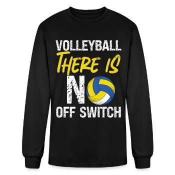 Volleyball Player Team Volleyball - Men's Long Sleeve T-Shirt - black - Front