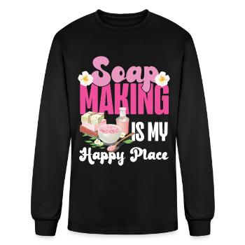 Soap Making Crafting Soap Making - Men's Long Sleeve T-Shirt - black - Front