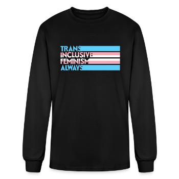 Transfeminism Trans Design for Trans Person - Men's Long Sleeve T-Shirt - black - Front
