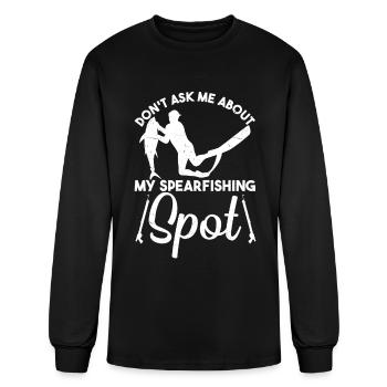 Chasse sous-marine Arbalète Plongeur Chasse sous-marine - T-shirt à manches longues Homme - noir - Devant