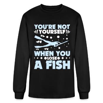 Chasse sous-marine Arbalète Plongeur Chasse sous-marine - T-shirt à manches longues Homme - noir - Devant