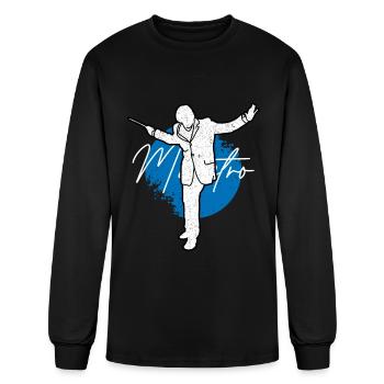 Maestro Conductor Orchestra Classical Music Gift - Men's Long Sleeve T-Shirt - black - Front