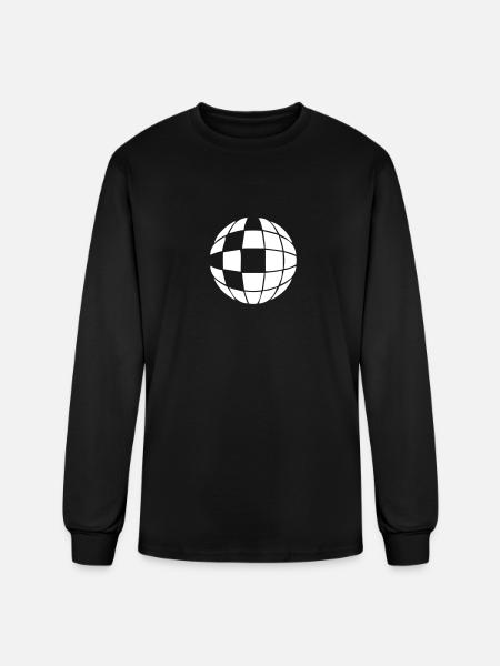 Mirror disco ball - Men's Long Sleeve T-Shirt - black