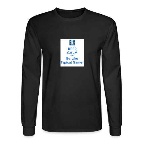 keep calm and be like typical gamer - Men's Long Sleeve T-Shirt