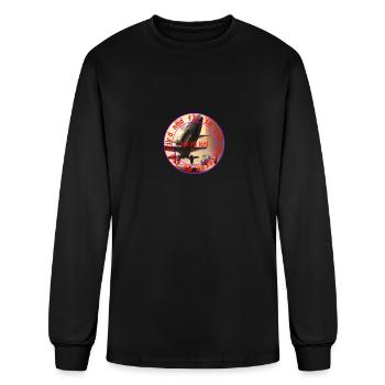 Soar in the universe - Men's Long Sleeve T-Shirt - black - Front