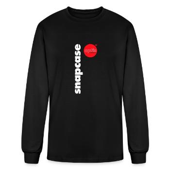 snapcase optic - Men's Long Sleeve T-Shirt - black - Front