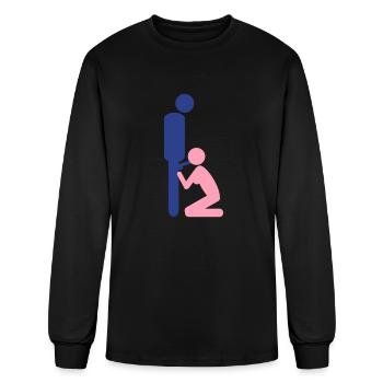 Sex - Bow Job - Men's Long Sleeve T-Shirt - black - Front