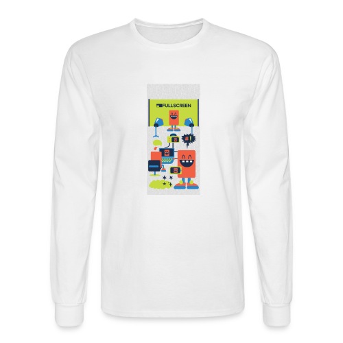 iphone5screenbots - Men's Long Sleeve T-Shirt