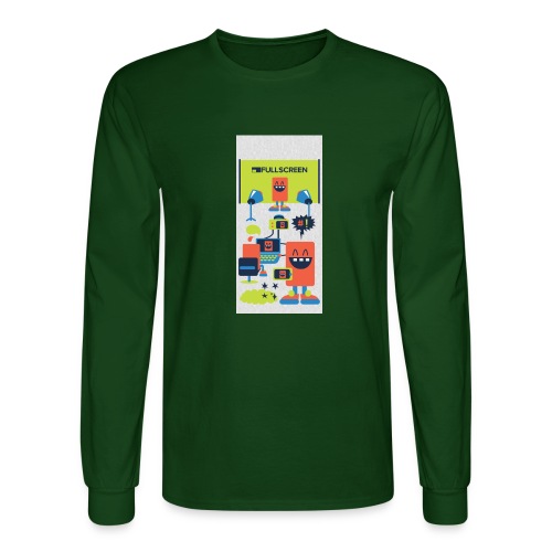 iphone5screenbots - Men's Long Sleeve T-Shirt