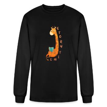 Story Time - Men's Long Sleeve T-Shirt - black - Front