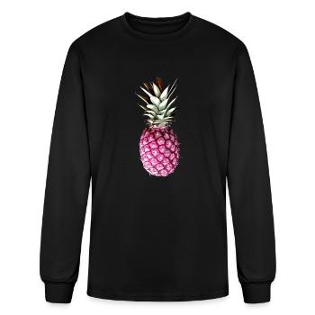 Pineapple - Men's Long Sleeve T-Shirt - black - Front