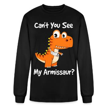 Can't You See My Armissau? - Men's Long Sleeve T-Shirt - black - Front