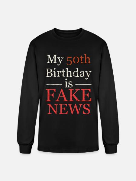 50th Birthday - Men's Long Sleeve T-Shirt - black