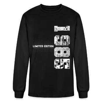 Limited Edition 1985 Grunge Birthday 1985 Gift - Men's Long Sleeve T-Shirt - black - Front