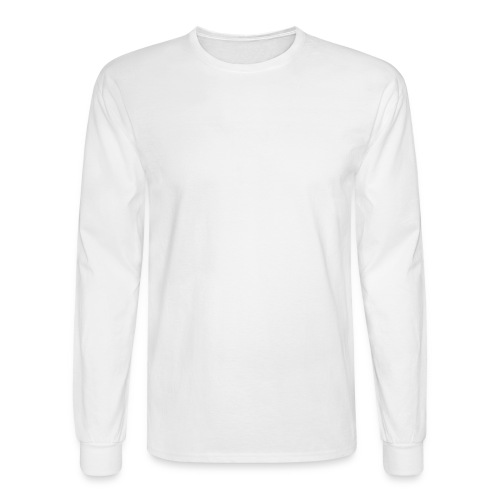 White Transparent No Initials png - Men's Long Sleeve T-Shirt