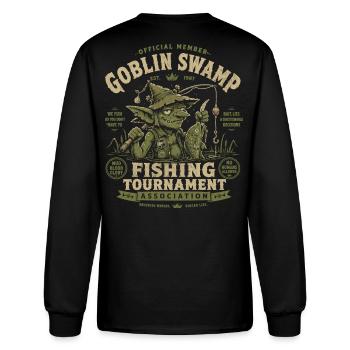 Goblin Squad Fishing Tournament - Men's Long Sleeve T-Shirt - black - Back