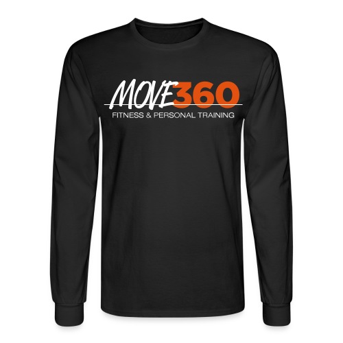 Move360 Logo LightGrey - Men's Long Sleeve T-Shirt
