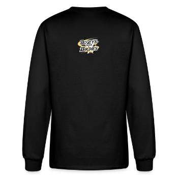 bogeys over birdies custom - Men's Long Sleeve T-Shirt - black - Back