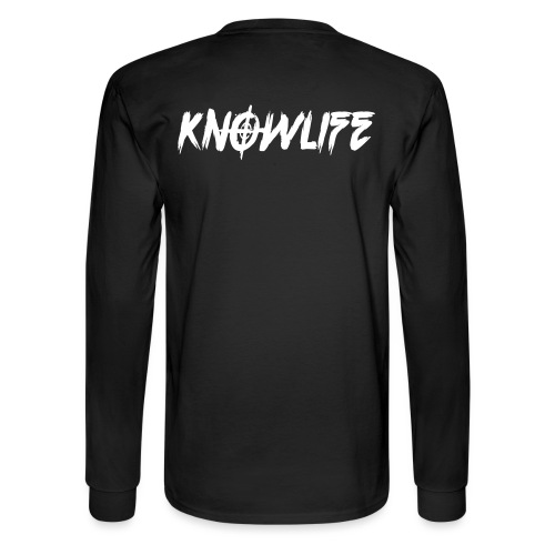 Knowlife Target - Men's Long Sleeve T-Shirt