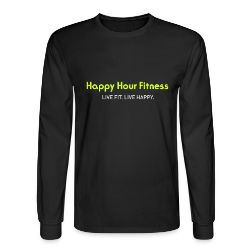 HHF_logotypeandtag - Men's Long Sleeve T-Shirt