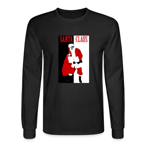 Santa Gangster - Men's Long Sleeve T-Shirt