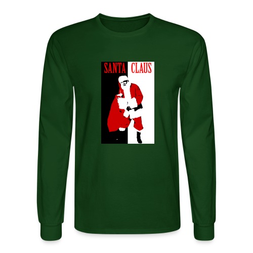 Santa Gangster - Men's Long Sleeve T-Shirt