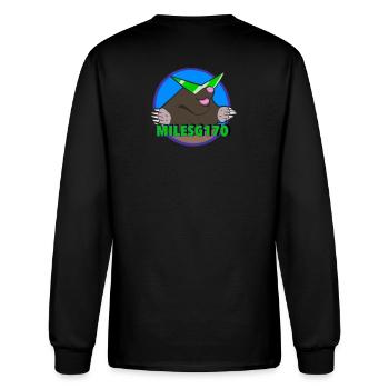 Mole Hill - Men's Long Sleeve T-Shirt - black - Back