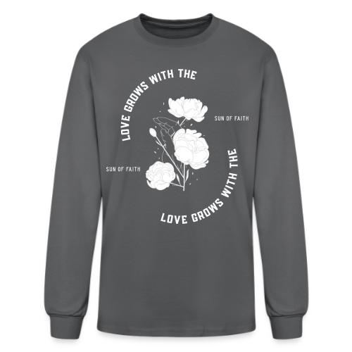 Love Grows With The Sun Of Faith - Men's Long Sleeve T-Shirt