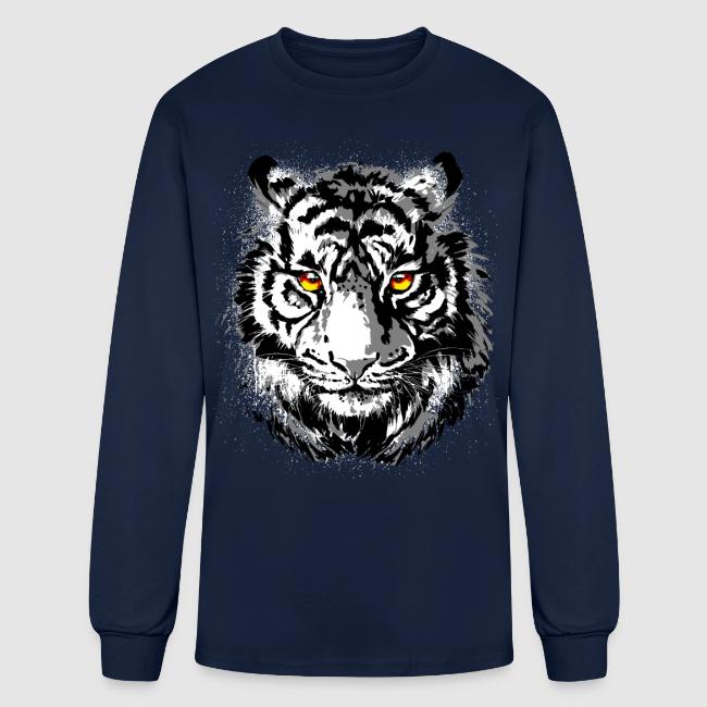 Tiger Head - Tiger Artwork - Wildlife Big Cats