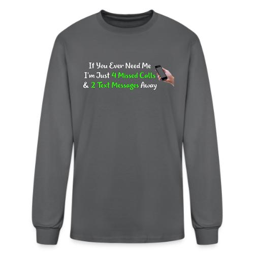 Call Me... - Men's Long Sleeve T-Shirt