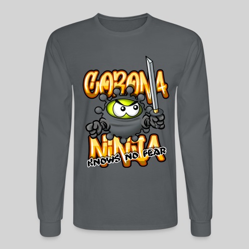 Corona Ninja - Men's Long Sleeve T-Shirt