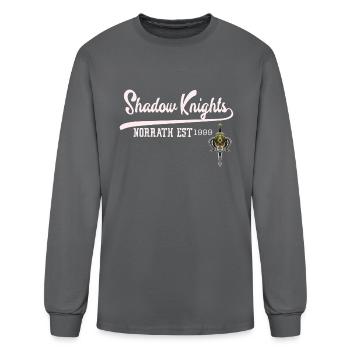 Shadow Knights - Men's Long Sleeve T-Shirt - charcoal - Front