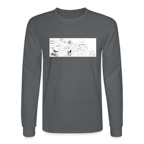 Aircraft - Men's Long Sleeve T-Shirt