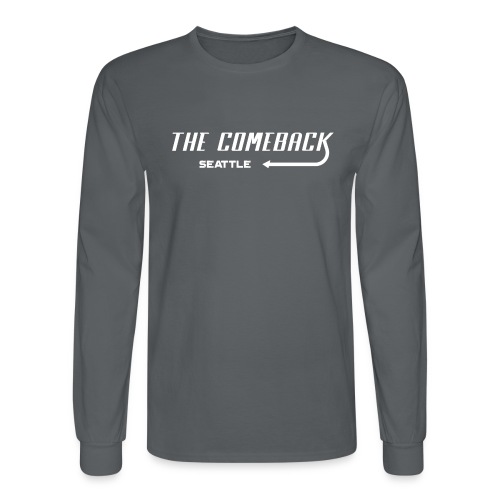 Comeback Seattle White - Men's Long Sleeve T-Shirt