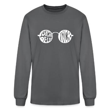 Psychedelic Rock - Men's Long Sleeve T-Shirt - charcoal - Front