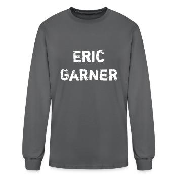 Justice For Eric Garner - Men's Long Sleeve T-Shirt - charcoal - Front