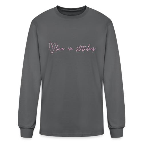 New Logo - Pink - Men's Long Sleeve T-Shirt