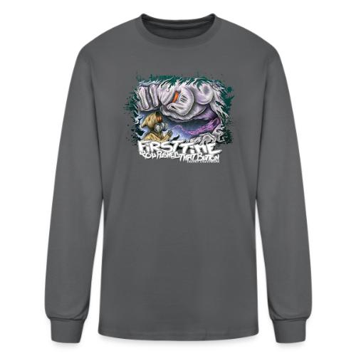 first time you pushed that button - Men's Long Sleeve T-Shirt