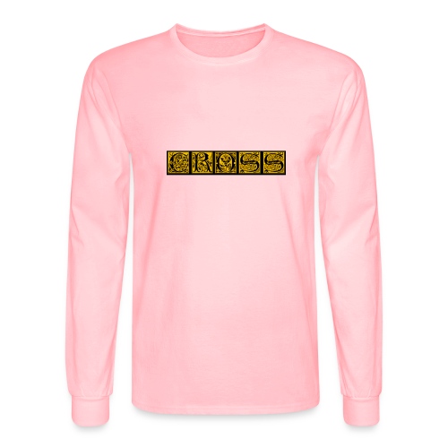 Cr0ss Gold-Out logo - Men's Long Sleeve T-Shirt