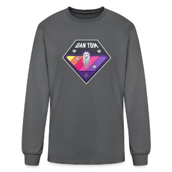 Dantdm Diamond Shooting Diamond - Men's Long Sleeve T-Shirt - charcoal - Front