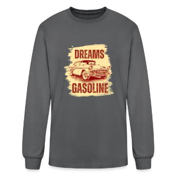 gasoline dreams - Men's Long Sleeve T-Shirt - charcoal - Front