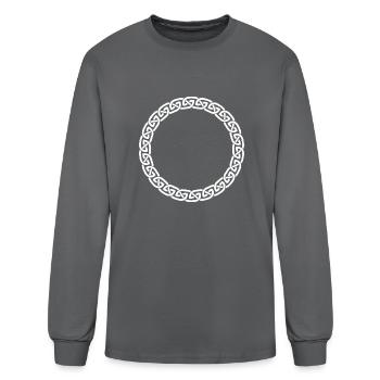 Celtic Knot - Men's Long Sleeve T-Shirt - charcoal - Front