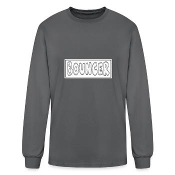 Bouncer Security Guard - Men's Long Sleeve T-Shirt - charcoal - Front