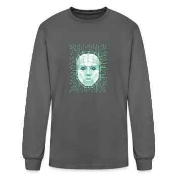 artificial intelligence - Men's Long Sleeve T-Shirt - charcoal - Front