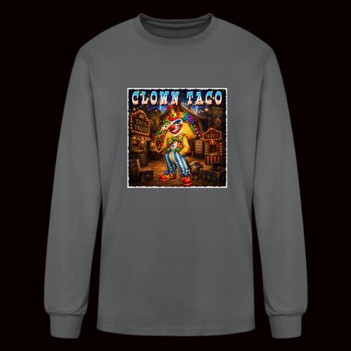 The Clown Taco Circus Humor Character - Men's Long Sleeve T-Shirt