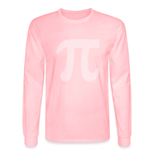Pi 3.14159265358979323846 Math T-shirt - Men's Long Sleeve T-Shirt