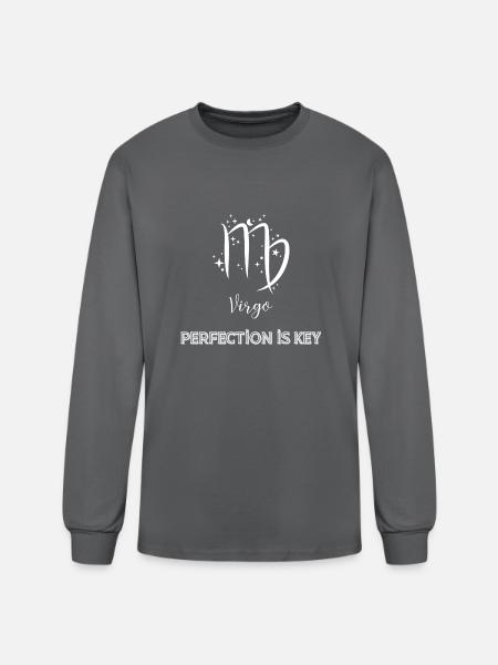 Scorpio Zodiac Sign - Men's Long Sleeve T-Shirt - charcoal