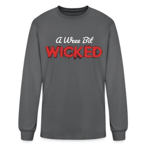 A Wee Bit Wicked - Men's Long Sleeve T-Shirt